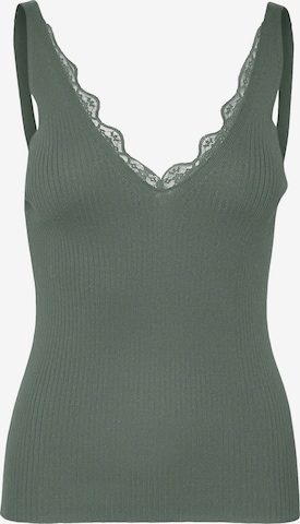 VERO MODA Knitted Top 'AWVILJA' in Green: front