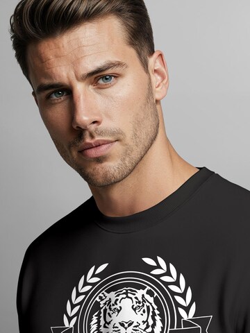 Neverless Sweatshirt 'Old School' in Black