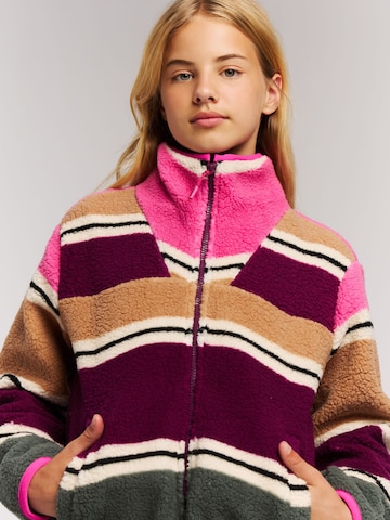 PROTEST Fleece jas 'PRTBlond JR' in Gemengde kleuren