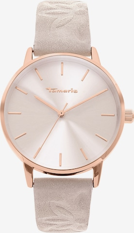 Tamaris Uhr in Beige: Vorderseite