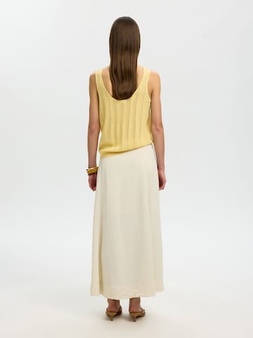 SELECTED Knitted top in Yellow