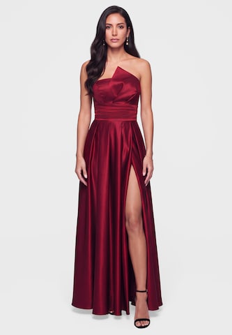 Ombre Evening dress in Red: front