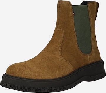 TOMMY HILFIGER - Botas en verde: frente