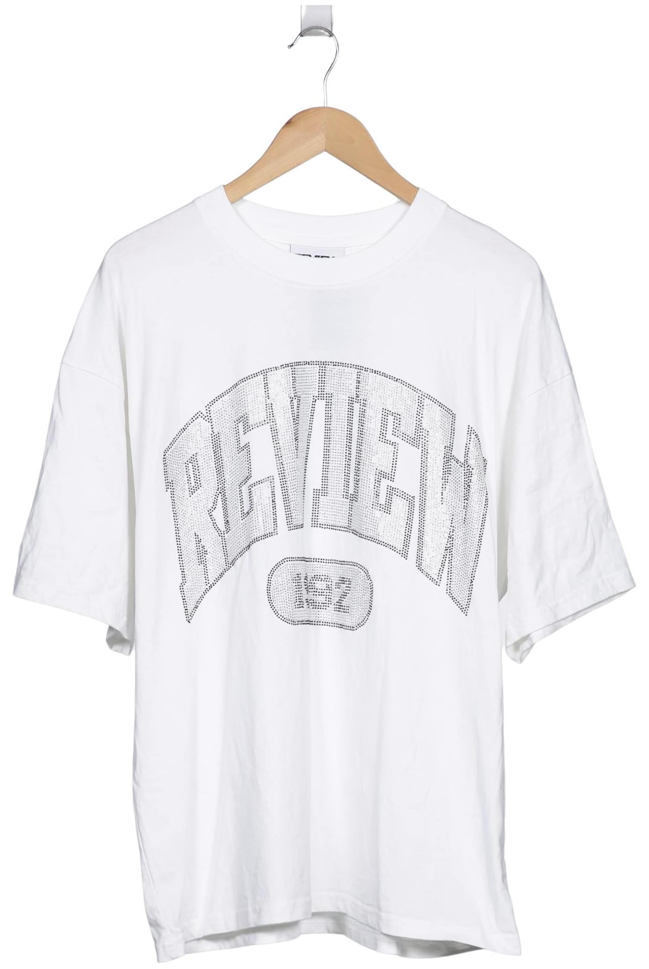Review T-Shirt L in Weiß: Vorderseite
