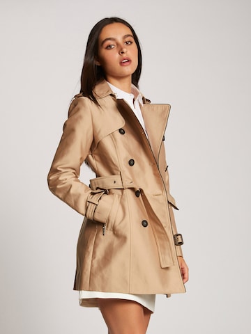 Manteau mi-saison 'GALA' Morgan en beige : devant