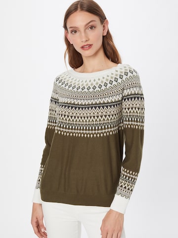 ESPRIT Sweater in Green: front