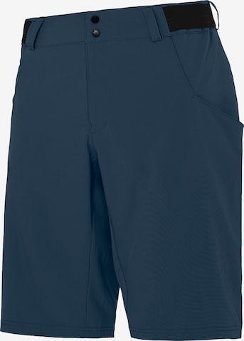 VAUDE Regular Outdoor trousers 'Loamer' in Blue: front