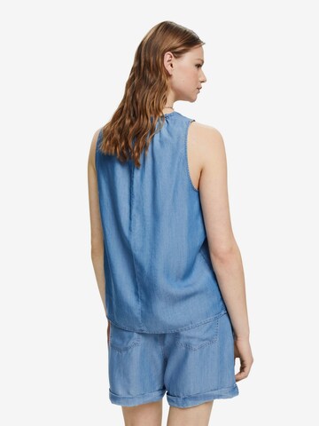 ESPRIT Bluse in Blau