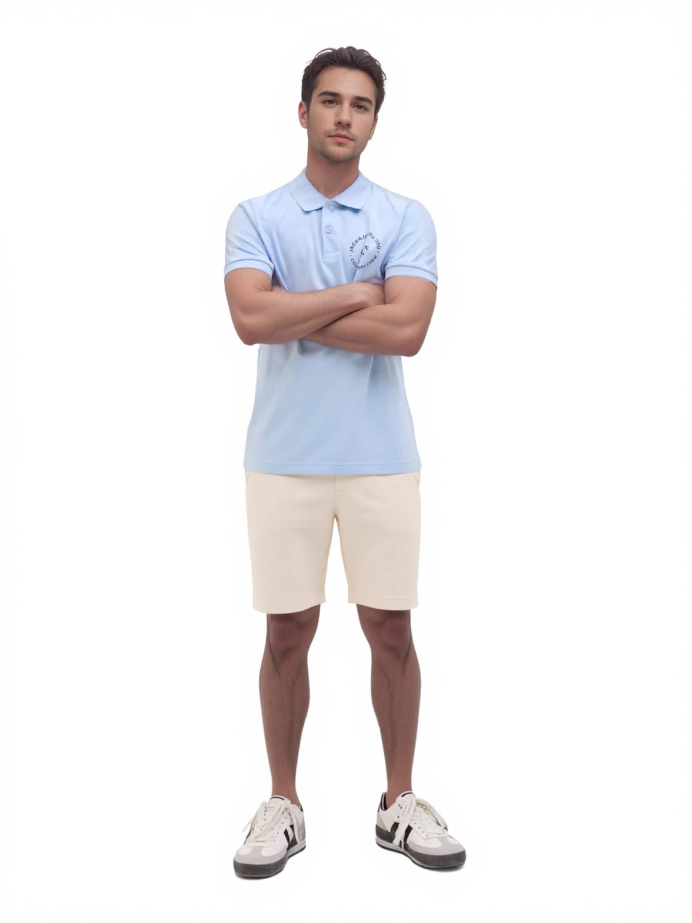 GUESS Regular Shorts in Gelb: Vorderseite