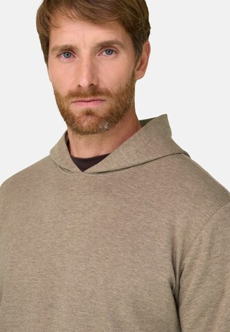 Sweat-shirt Boggi Milano en marron : devant
