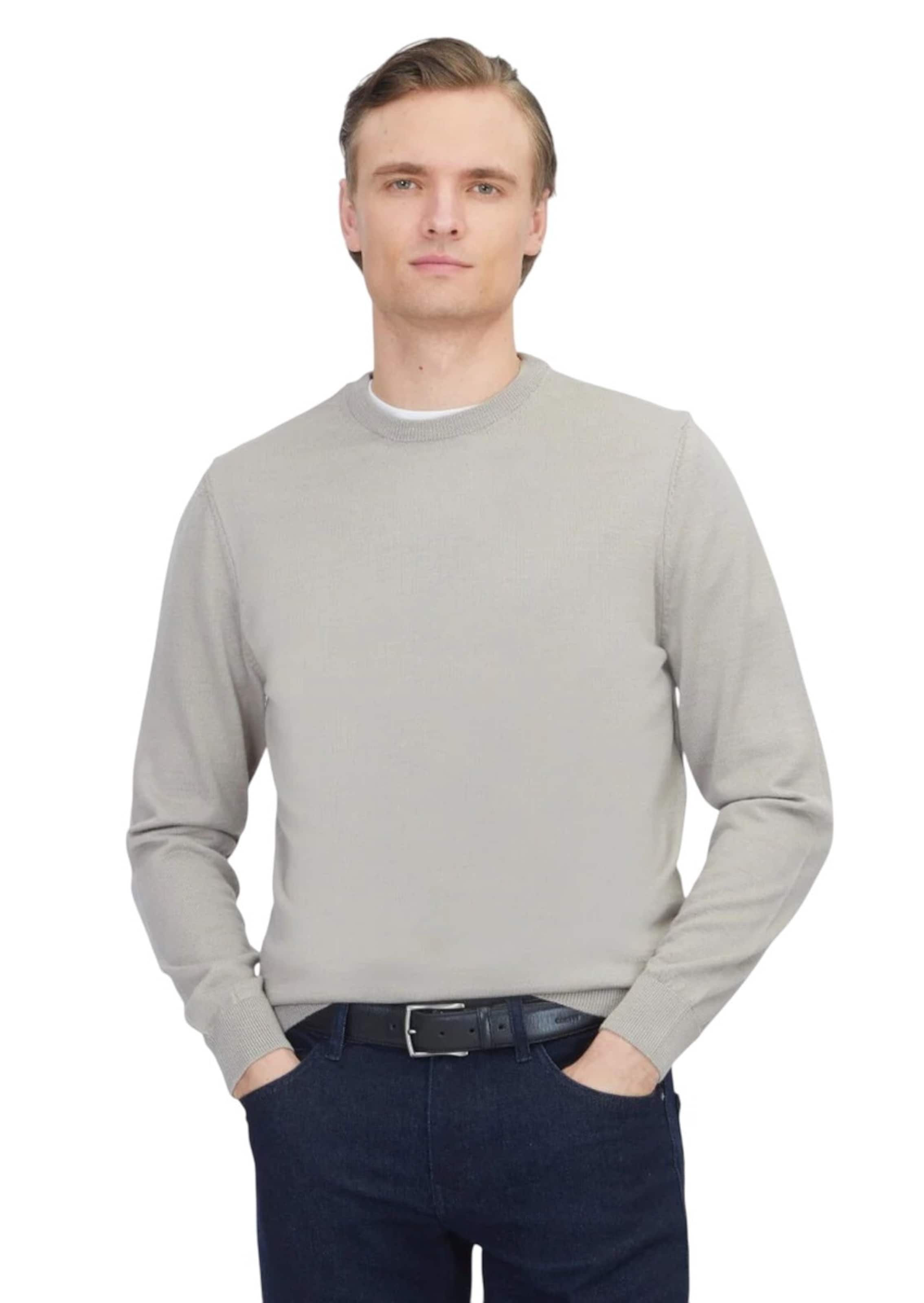 Ramsey Sweater in Grey: front
