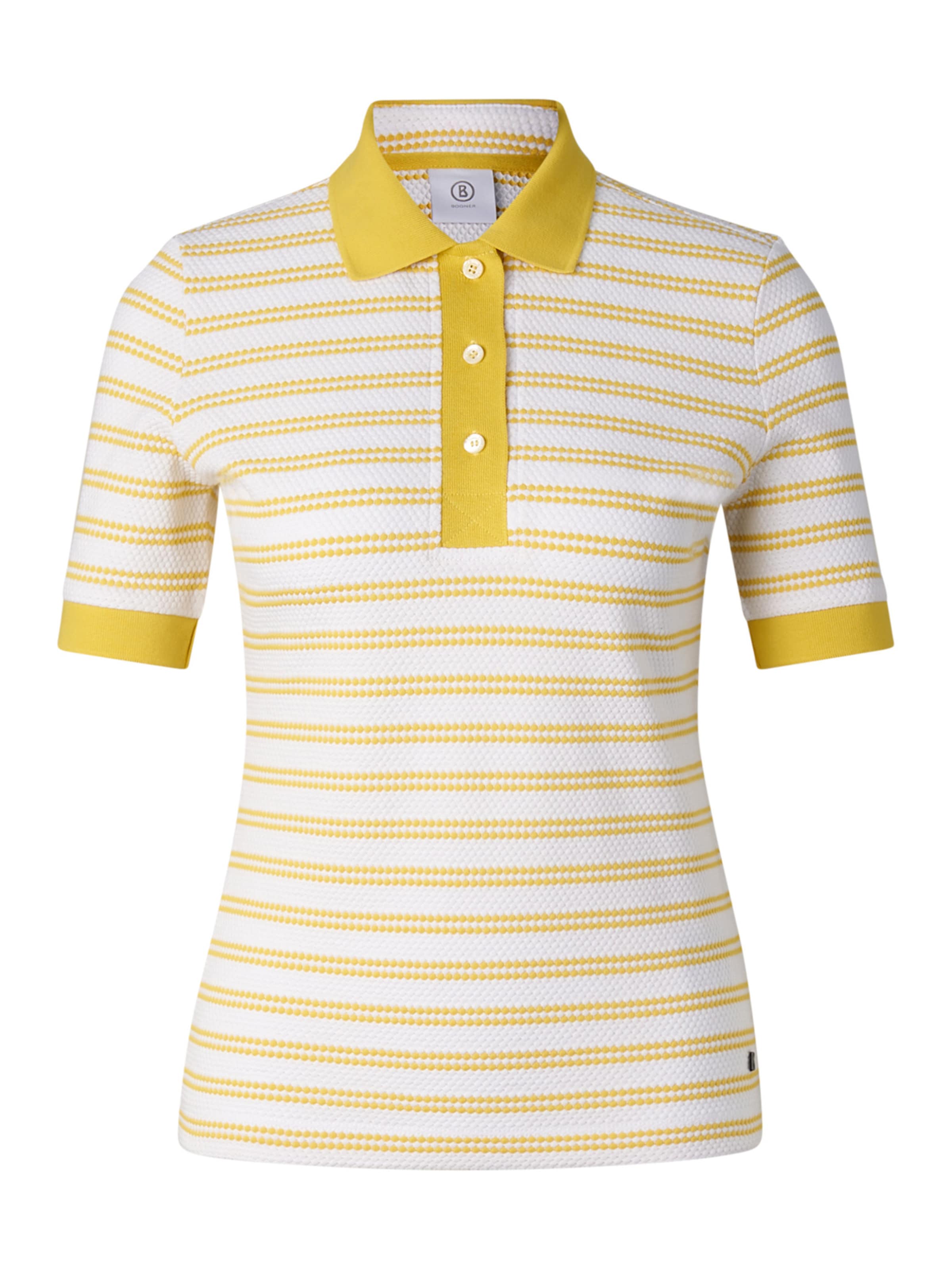 BOGNER Shirt ' Wendy' in Yellow / White, Item view