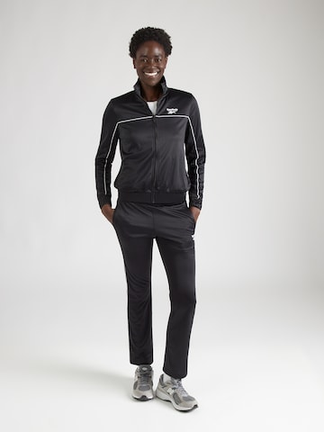 Survêtement 'JUSTINE' Reebok en noir : devant