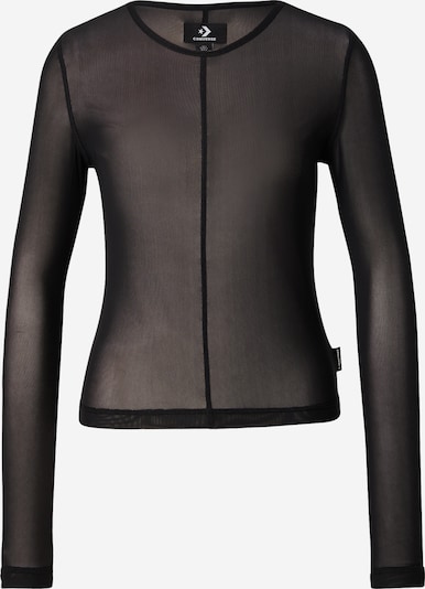 CONVERSE T-shirt en noir, Vue avec produit