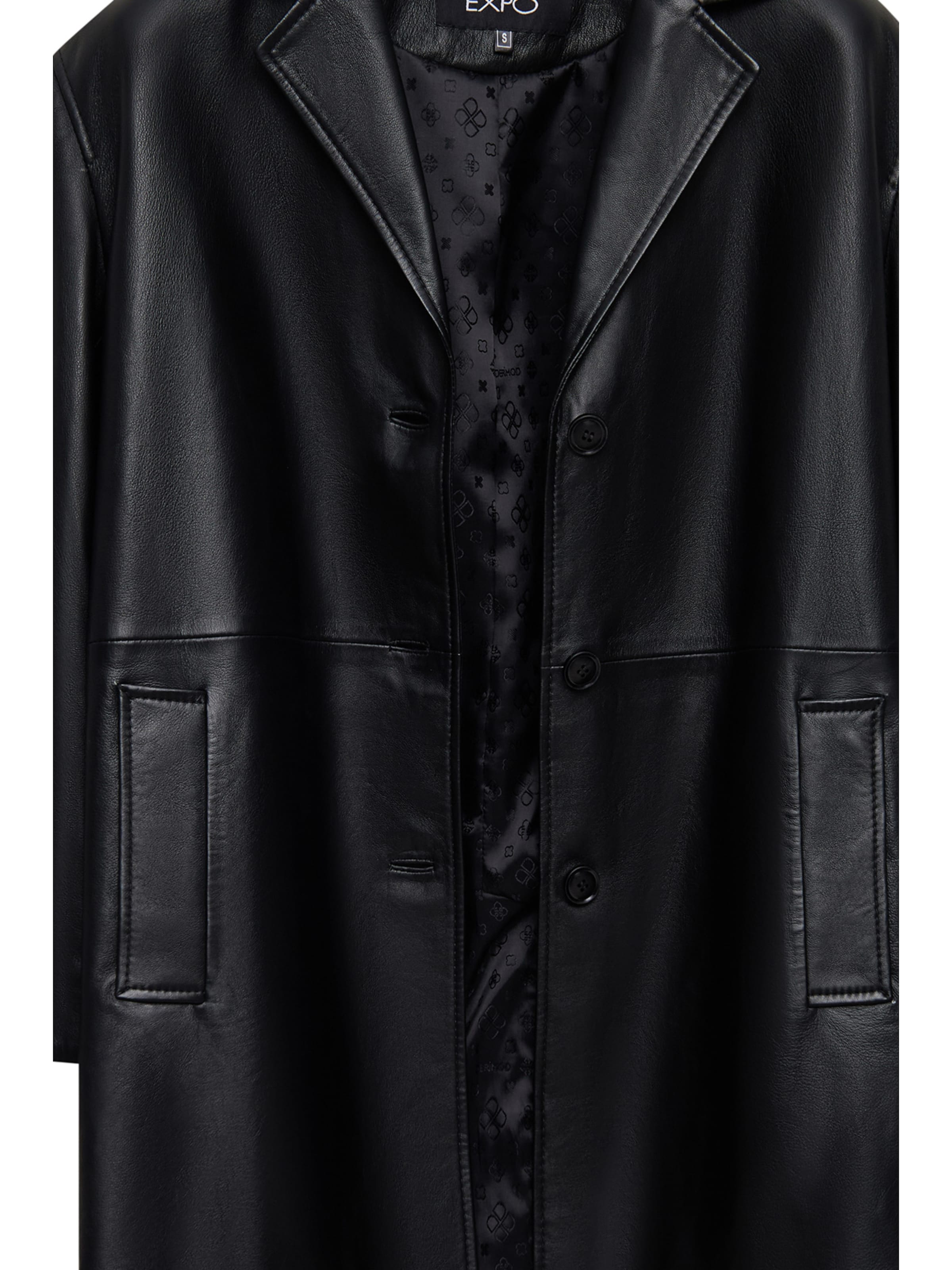 Derimod Mantel 'Emma' in Schwarz