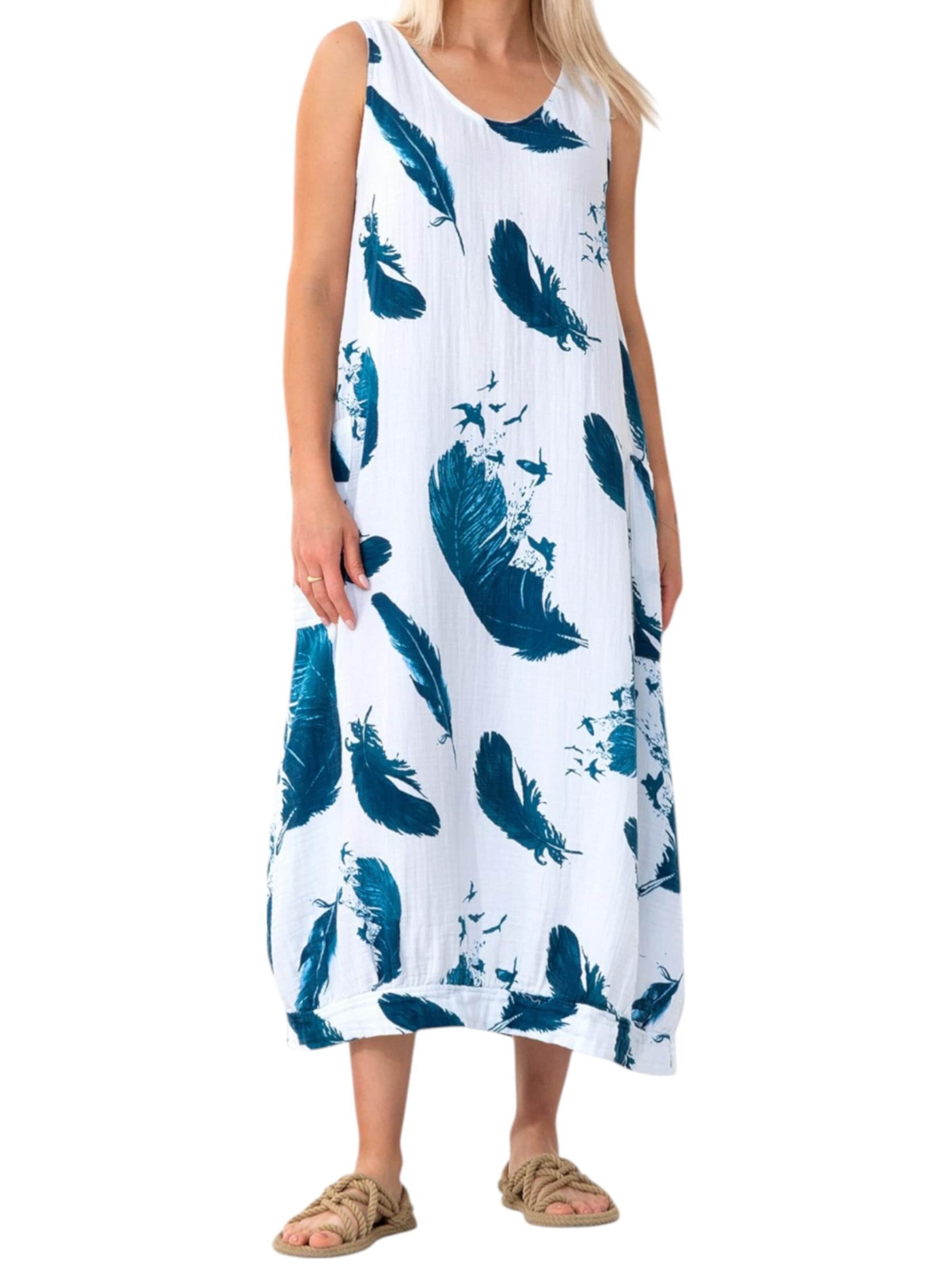 WENOR Strandjurk 'ZELMA' in Blauw