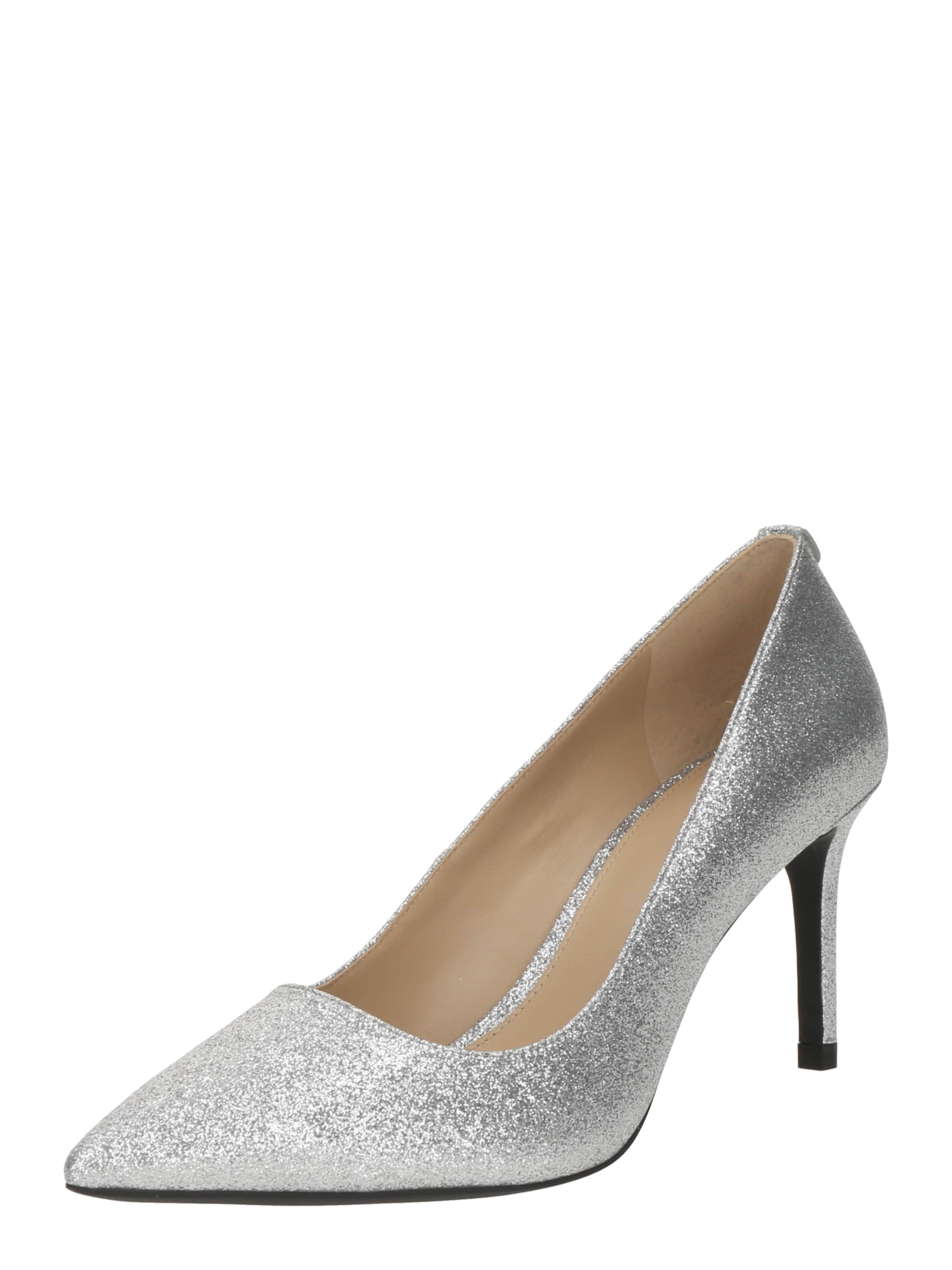 MICHAEL Michael Kors Лодочки 'ALINA' в Серебристый: спереди