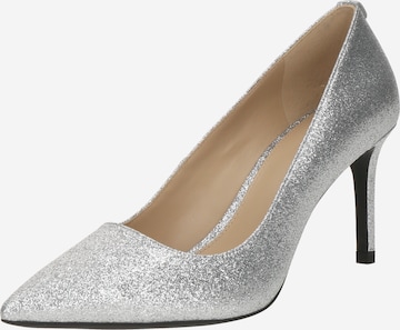 Escarpins 'ALINA' MICHAEL Michael Kors en argent : devant