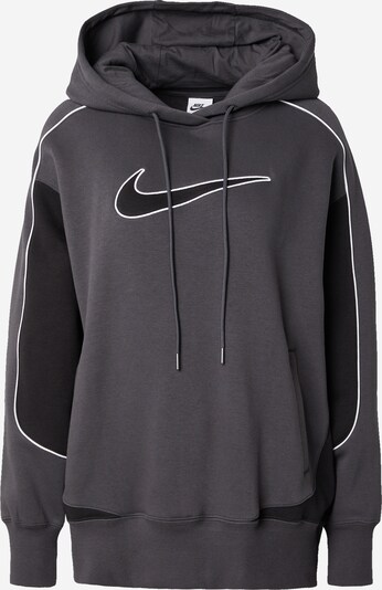 Nike Sportswear Sweatshirt em antracite / preto / branco, Vista do produto