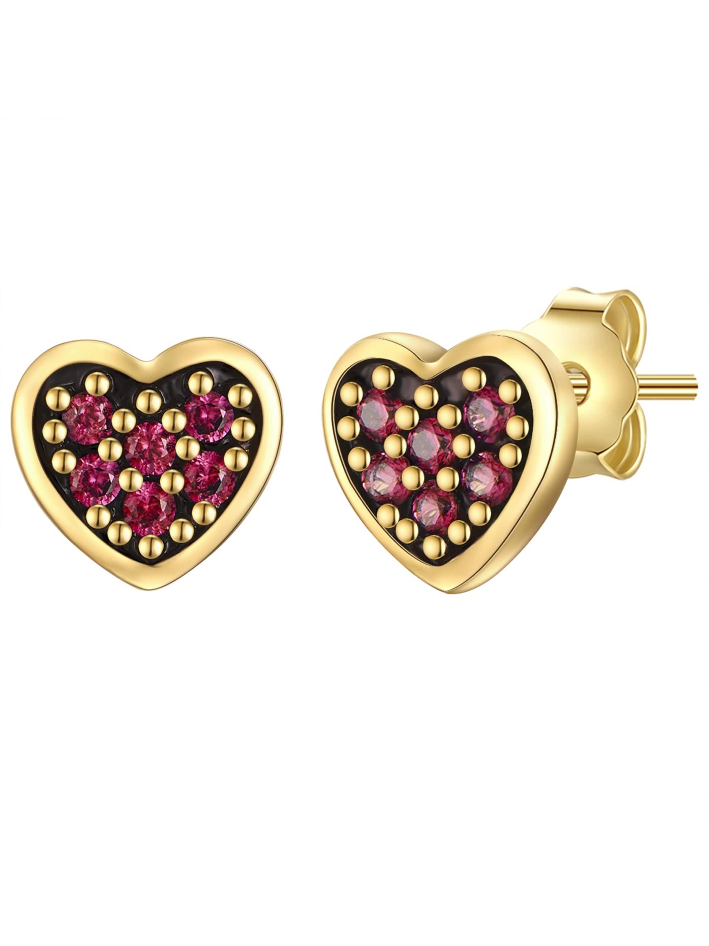 Glanzstücke München Oorbellen in Goud: voorkant