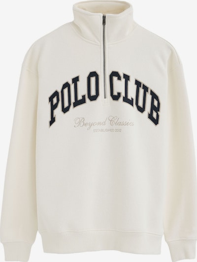 Polo Club Sweatshirt in XXXL in Ecru / Black, Item view