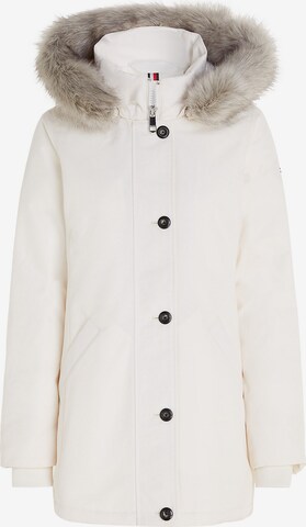 Parka d’hiver TOMMY HILFIGER en blanc : devant