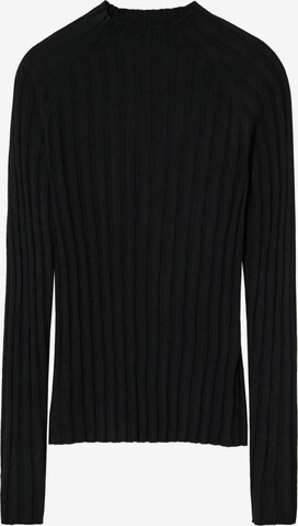MANGO Sweater 'FLURRY' in Black: front