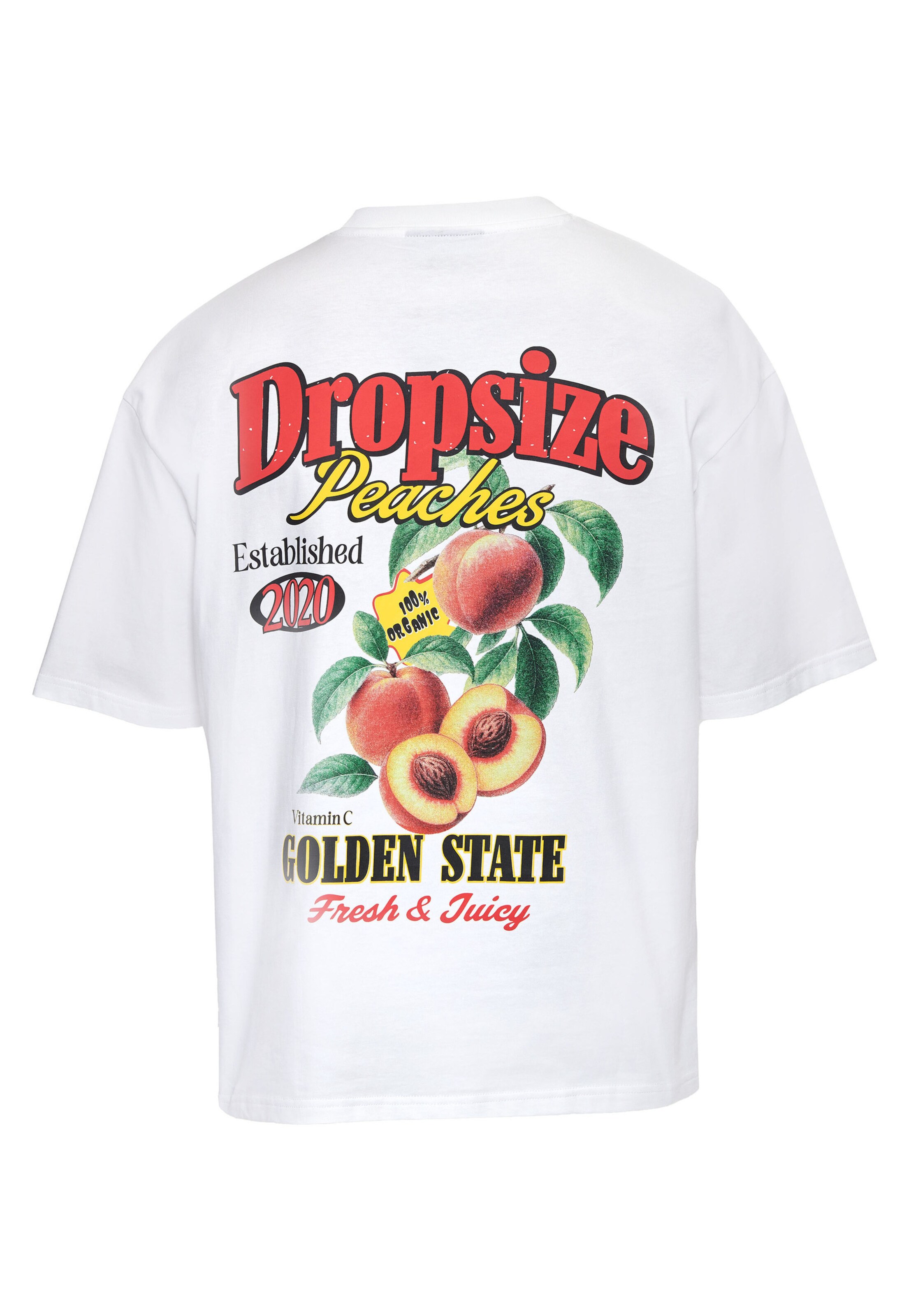 Maglietta di Dropsize in bianco