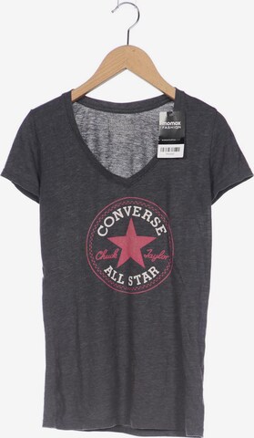 CONVERSE T-Shirt XS in Grau: predná strana