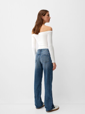 Bershka Regular Jeans in Blue