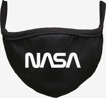 Foulard 'NASA' di Mister Tee in nero: frontale