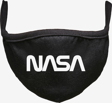 Mister Tee Gesichtmaske 'NASA' in Schwarz: predná strana