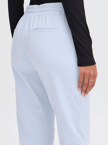 ICHI - Tapered Calças chino ' IHKate ' em azul