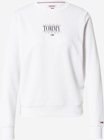 Tommy Jeans Tréning póló 'Essential' - fehér: elől