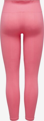 ONLY PLAY Skinny Športne hlače | roza barva