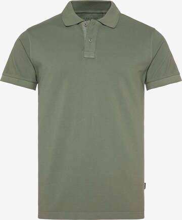 CAMP DAVID Shirt in Green: front