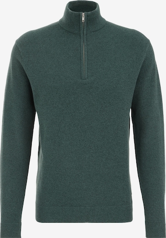 WE Fashion Pulover | zelena barva: sprednja stran