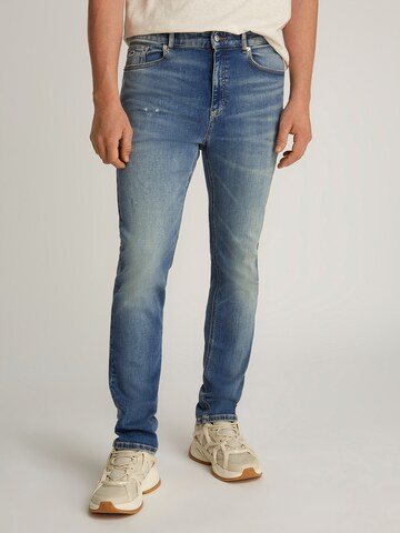 Tommy JeansSlimfit Traperice 'RYAN' - plava boja: prednji dio