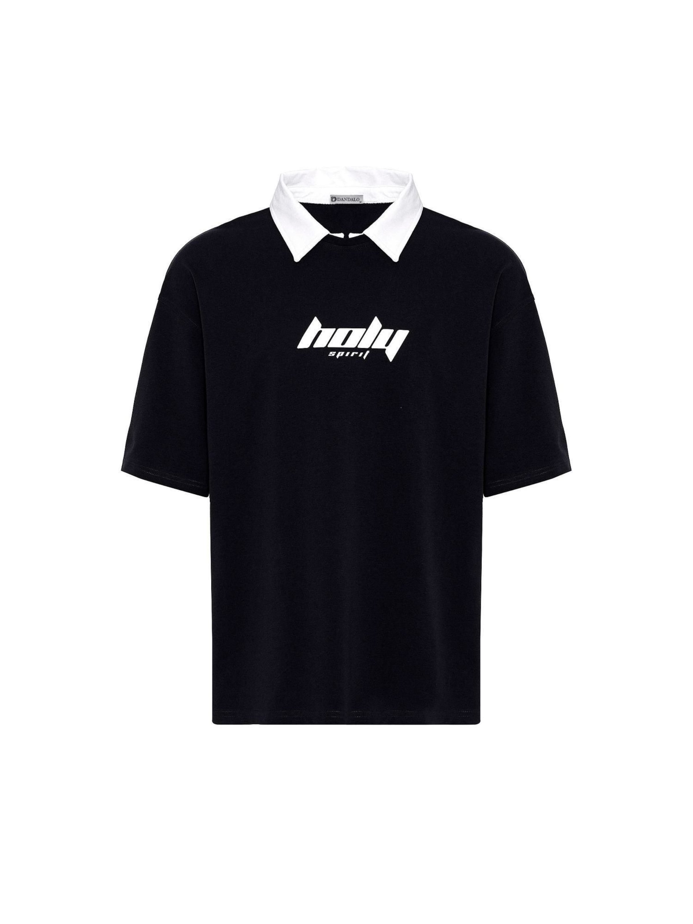 Dandalo T-Krekls, krāsa - melns / balts, Preces skats