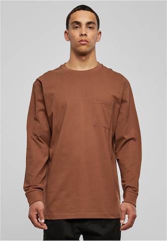 Urban Classics Shirt in Bruin: voorkant