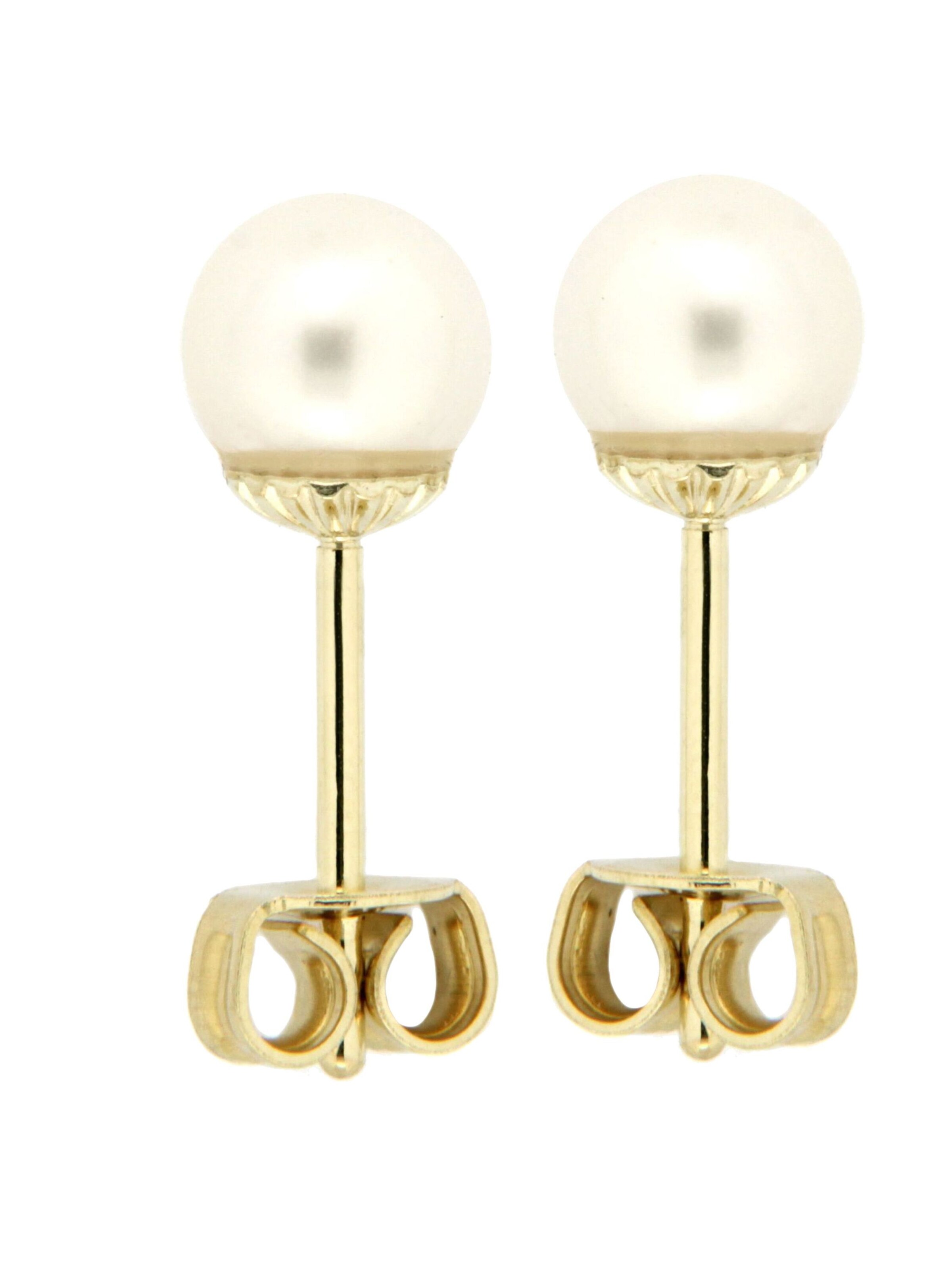 Orolino Earrings in Gold: front