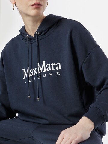 Max Mara Leisure Sweatshirt 'FILO' in Blau