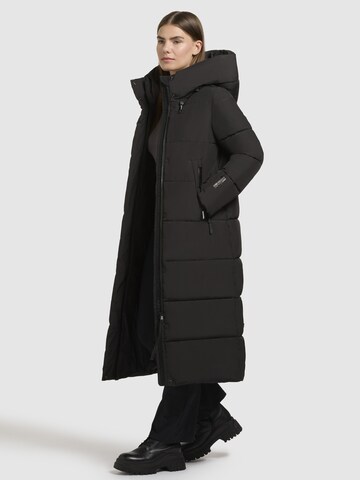 khujo Mantel 'Soulani4' in Schwarz