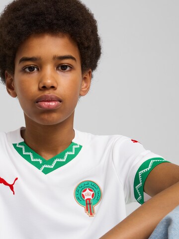 PUMA Funktionsskjorte 'Marokko 2025' i hvid