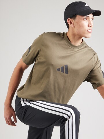 Maglia funzionale 'Z.N.E.' di ADIDAS SPORTSWEAR in verde