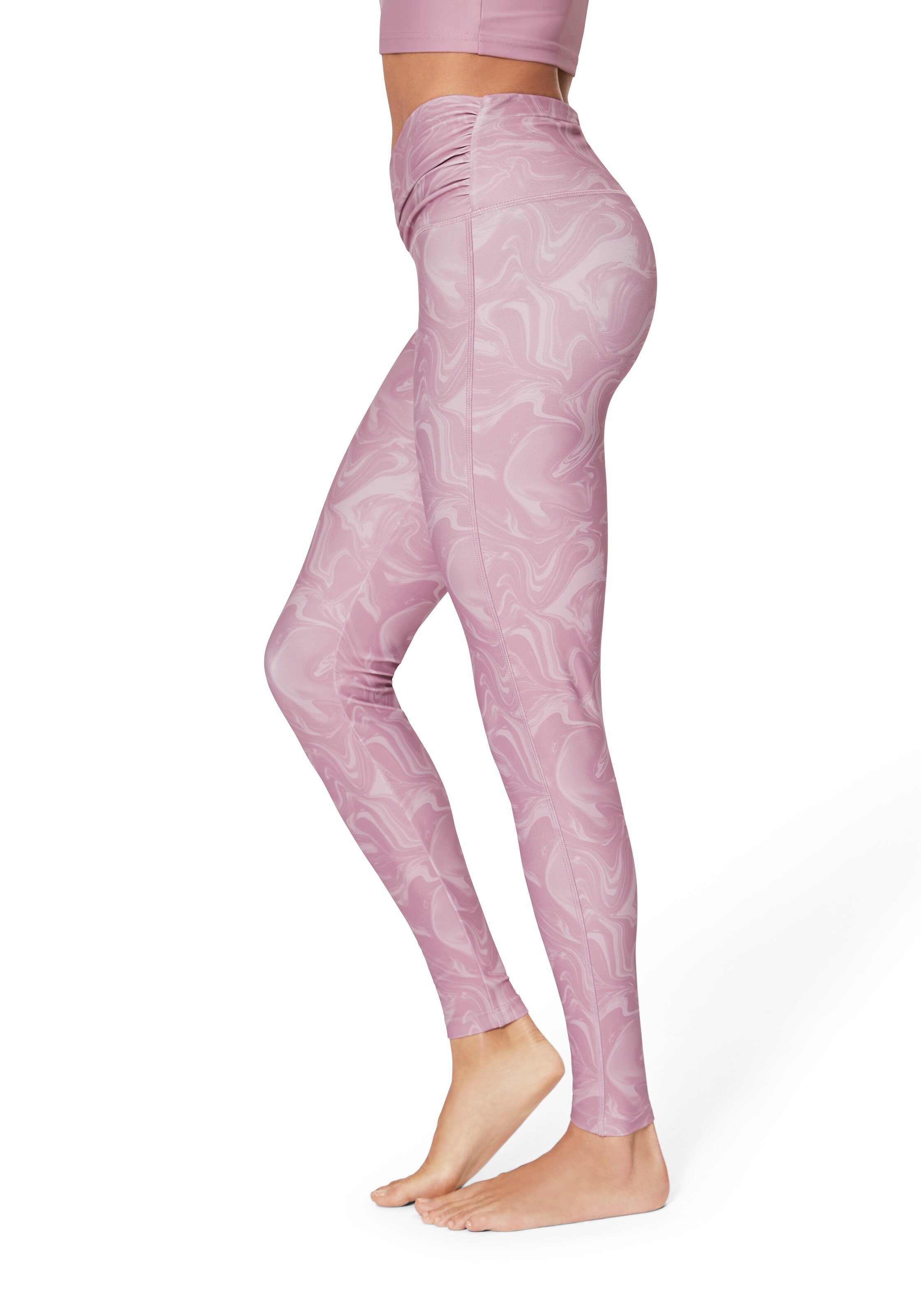 LASCANA ACTIVE Skinny Sporthose in Pink