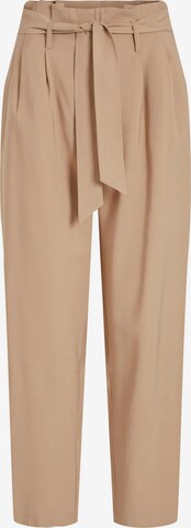 Regular Pantalon à pince 'KAYA' VILA en beige : devant