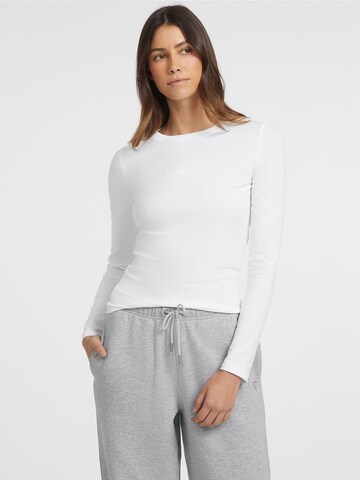 GUESS JEANS Shirt in White: front