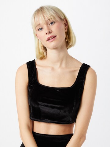 GLAMOROUS Top in Black: front