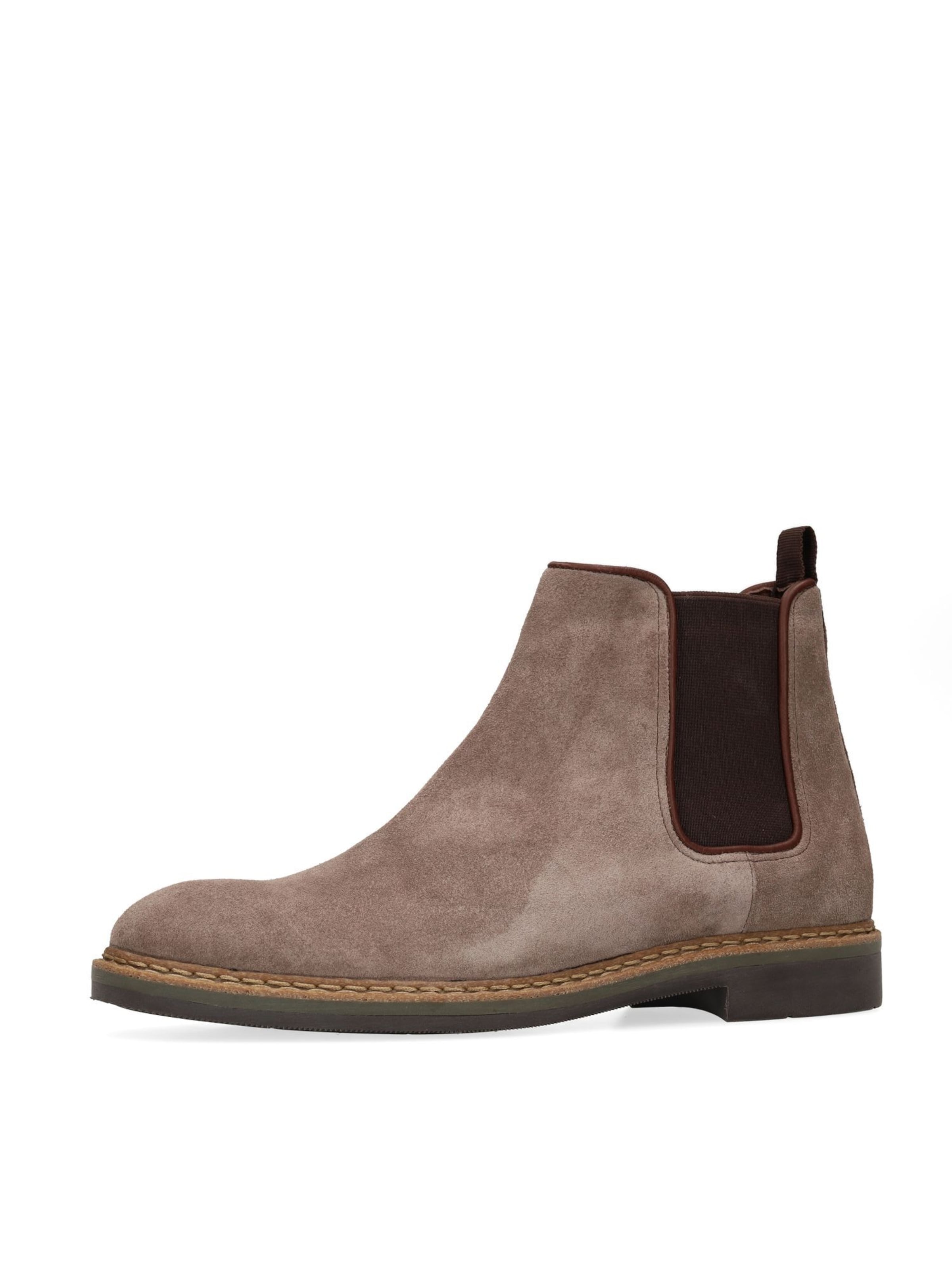 MANFIELD Chelsea Boots in 40 in taupe, Produktansicht
